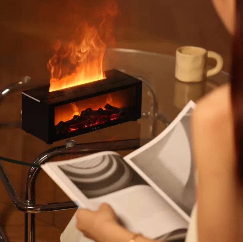 BRECK + FOX - Wholesale Electronic Diffuser - Fireplace Aroma Diffuser6