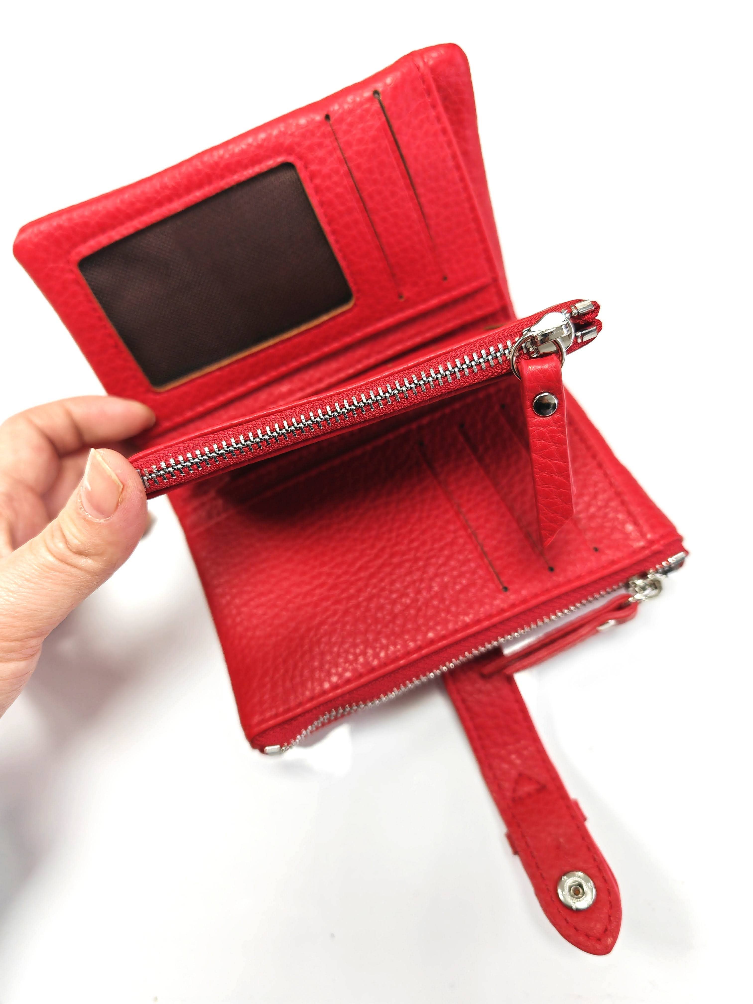 Superbia - Wholesale Card Holder - Women's - Soft Double Zipper Purse Card Holder Coin Purse+Gift Box 6
