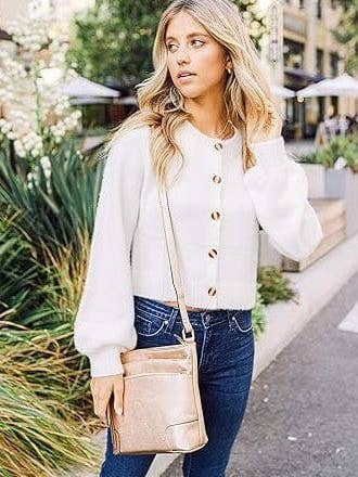 WU059 Sac bandoulière Rachel à double fermeture éclair avant pour la vente par MiMi Wholesale