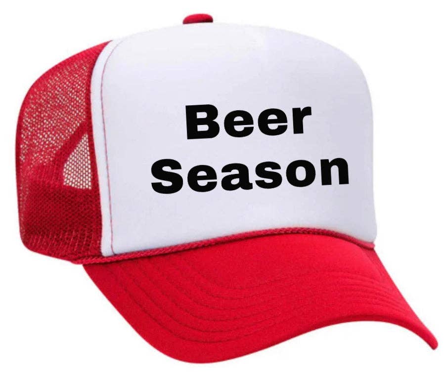 Inappropriate Trucker Hats - Wholesale Trucker Hat - Unisex - Beer Season Trucker Hat1