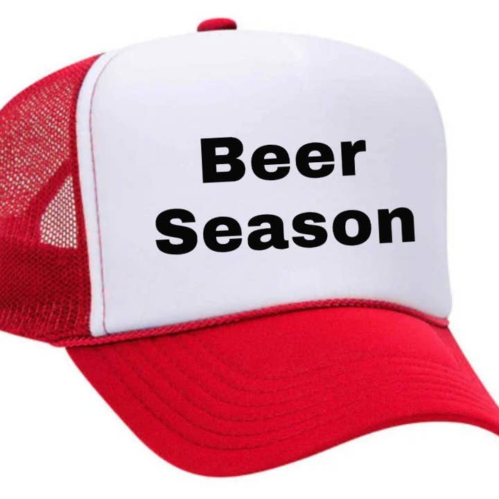 Inappropriate Trucker Hats - Wholesale Trucker Hat - Unisex - Beer Season Trucker Hat1