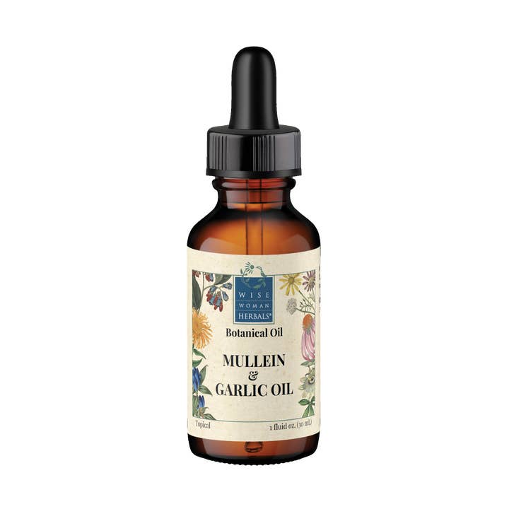Mullein & Garlic Oil for wholesale by Wise Woman Herbals