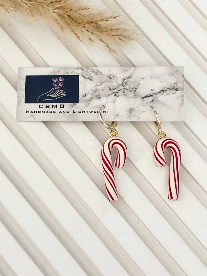 Candy cane dangles(Limited Edition) for wholesale by ClaybyMO