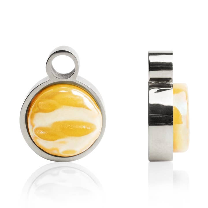 Hoop øreringe • sølv/solgul for engroshandel hos ALEXASCHA