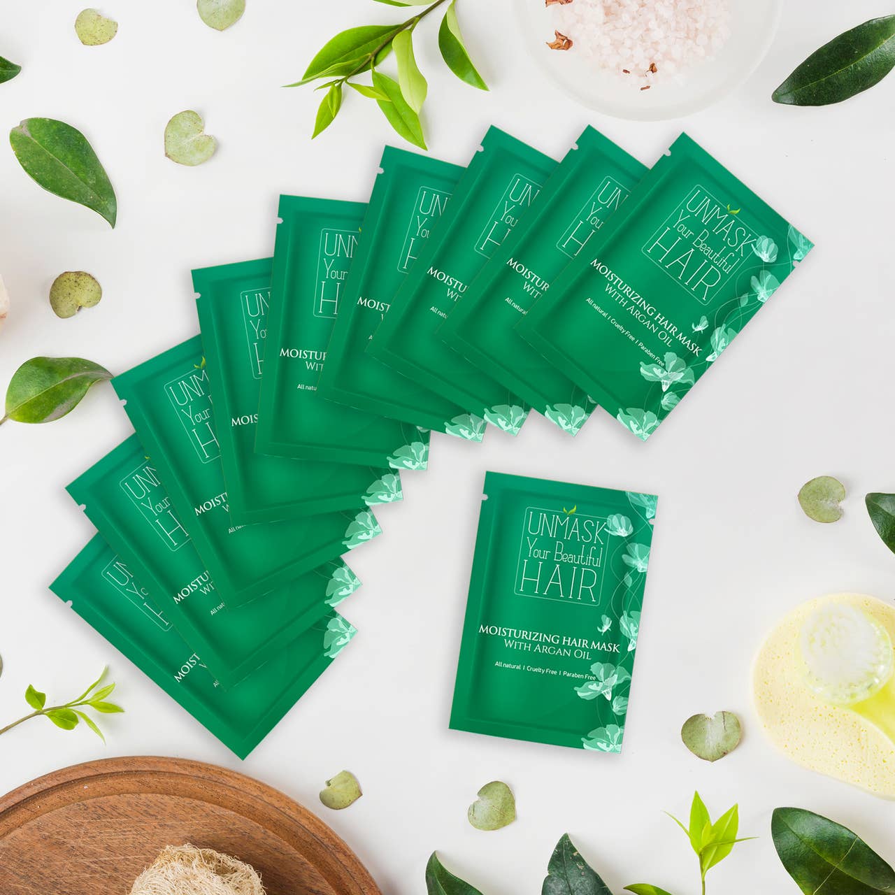 The Midwest Sea Salt Company - Wholesale Hair Mask - UnMask Your Beautiful Hair Deep Conditioning Clay Mask1