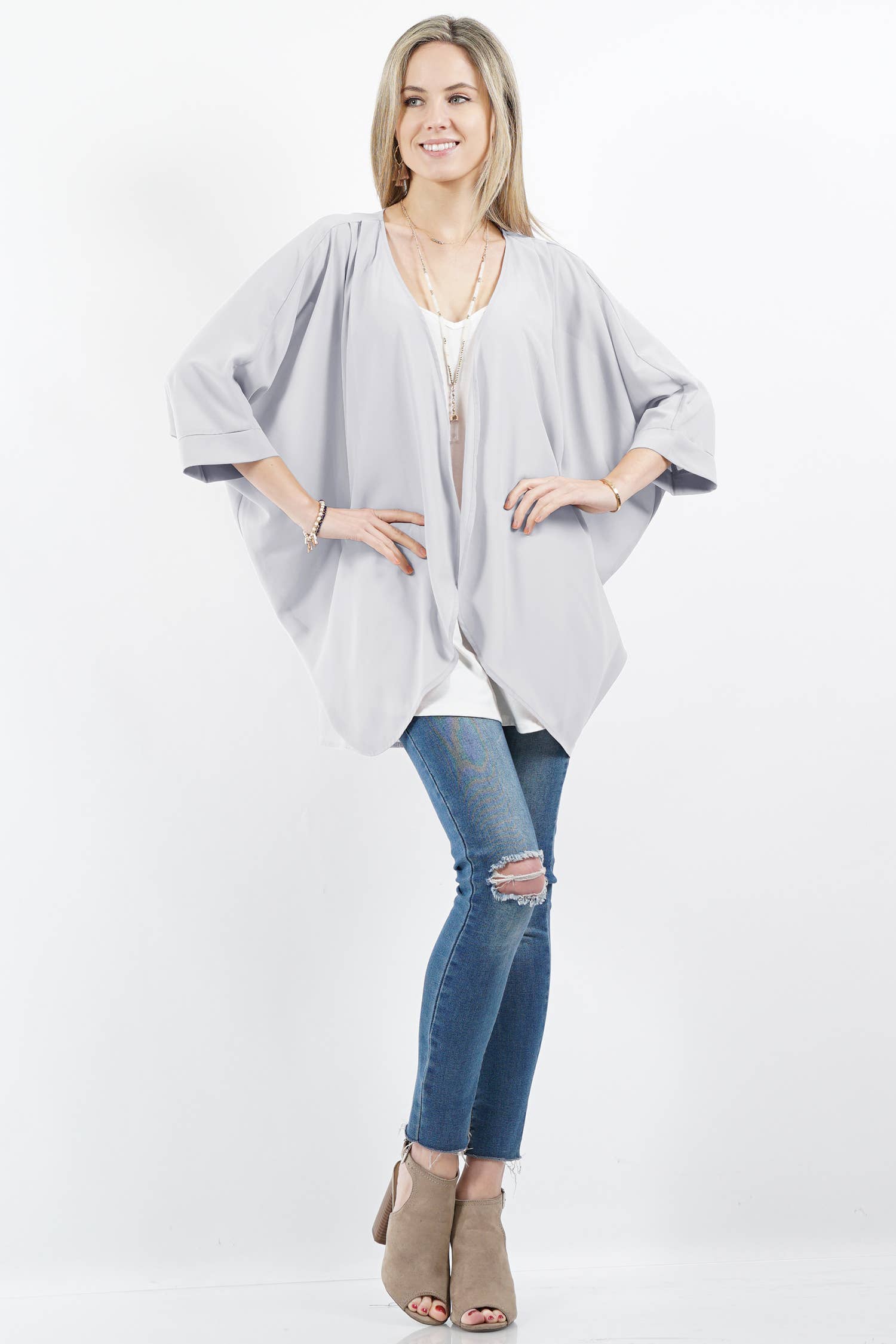 42POPS – wholesale Kimono – Women's – `.Kimono Chiffon Cardigan15