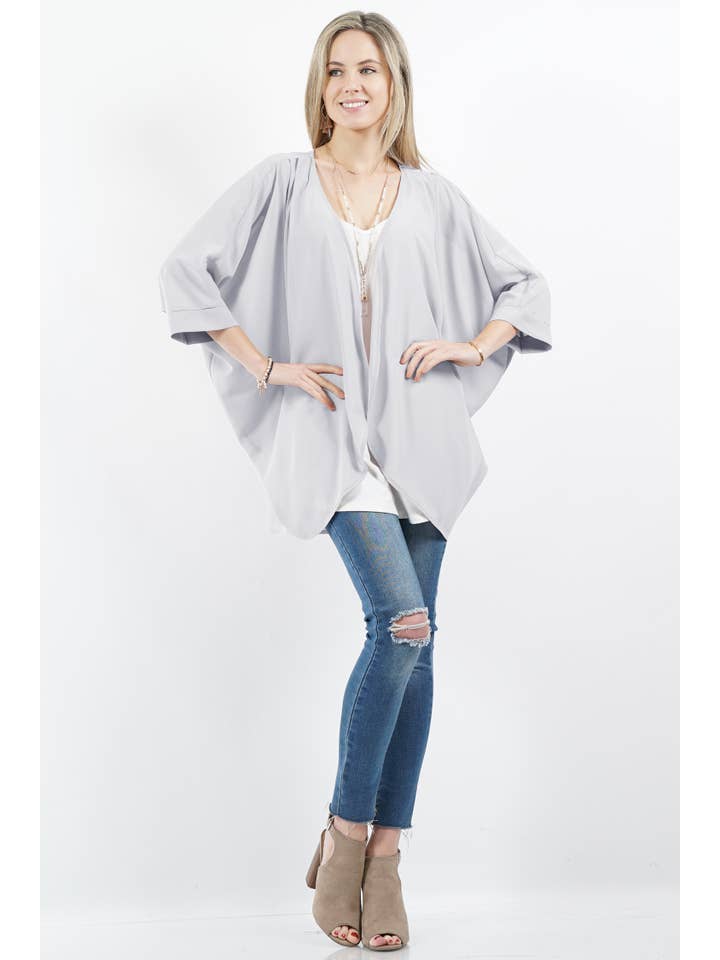 42POPS - Wholesale Kimono - Dames - Kimono Chiffon Vest15