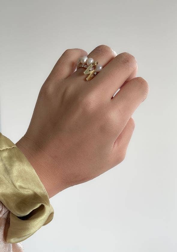 Joey Baby – wholesale Band/stacked ring – Lone Ring6