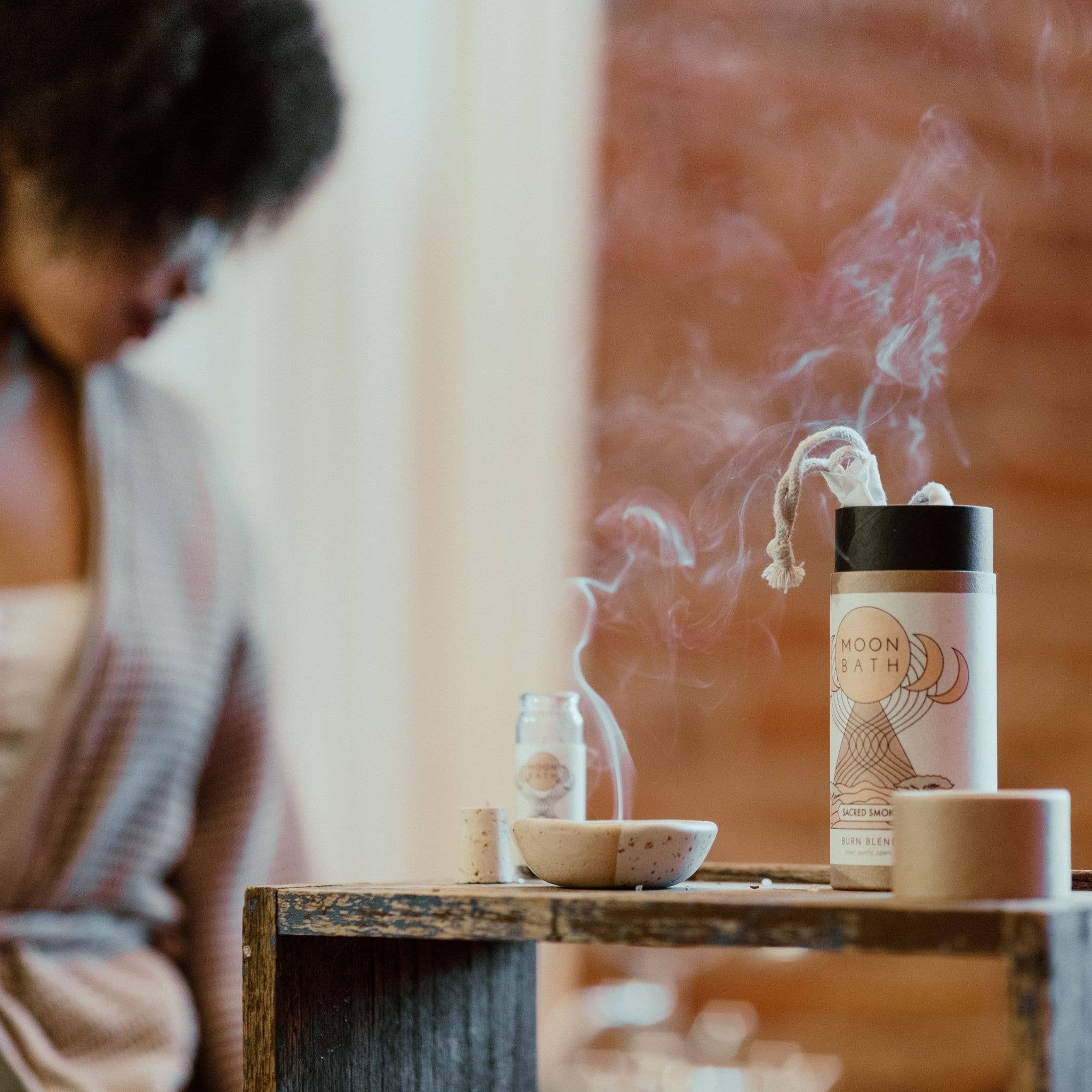 Moon Bath - Wholesale Incense - SACRED SMOKE | Burn Blend2