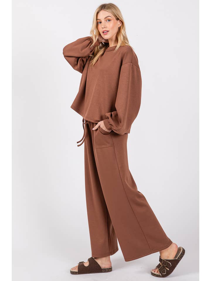 PINK SCUBA TOP AND PANT SETS for wholesale on Faire22