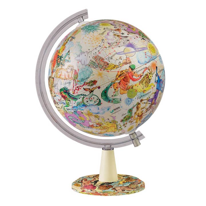 🔮🌍 Art Modern Zodiac Globe Ø 30cm – Where Earth Meets Star for wholesale by BlackSun