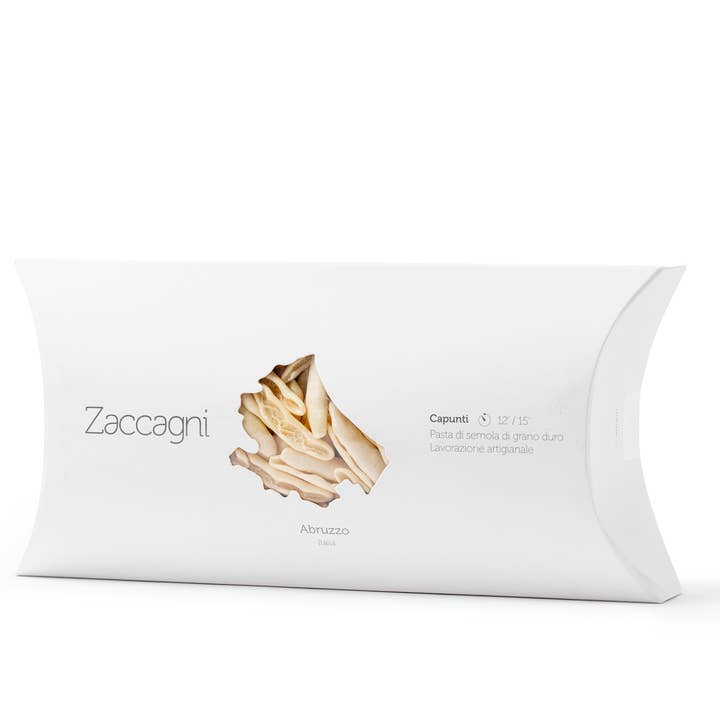 Capunti 500 g - Premium Pasta - Made In Italy for wholesale by Pasta Zaccagni Pastificio d'Abruzzo Made in Italy