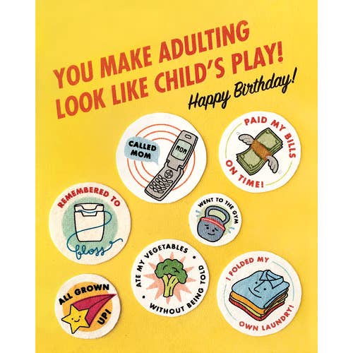 Good Paper - Wholesale Birthday Card - Adulting Birthday