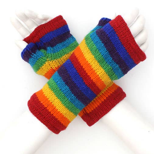 Siesta – wholesale Gloves – Unisex – Rainbow Tube Gloves2