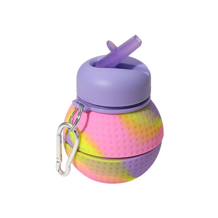 Sensibling Corp. - Wholesale Water bottle - Collapsible Multi Colored Golf Ball Water Bottle1