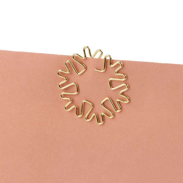 liebevoll verpackt - Wholesale Paperclip - Clips Gold Christmas, reindeer, gift, fir tree, star6