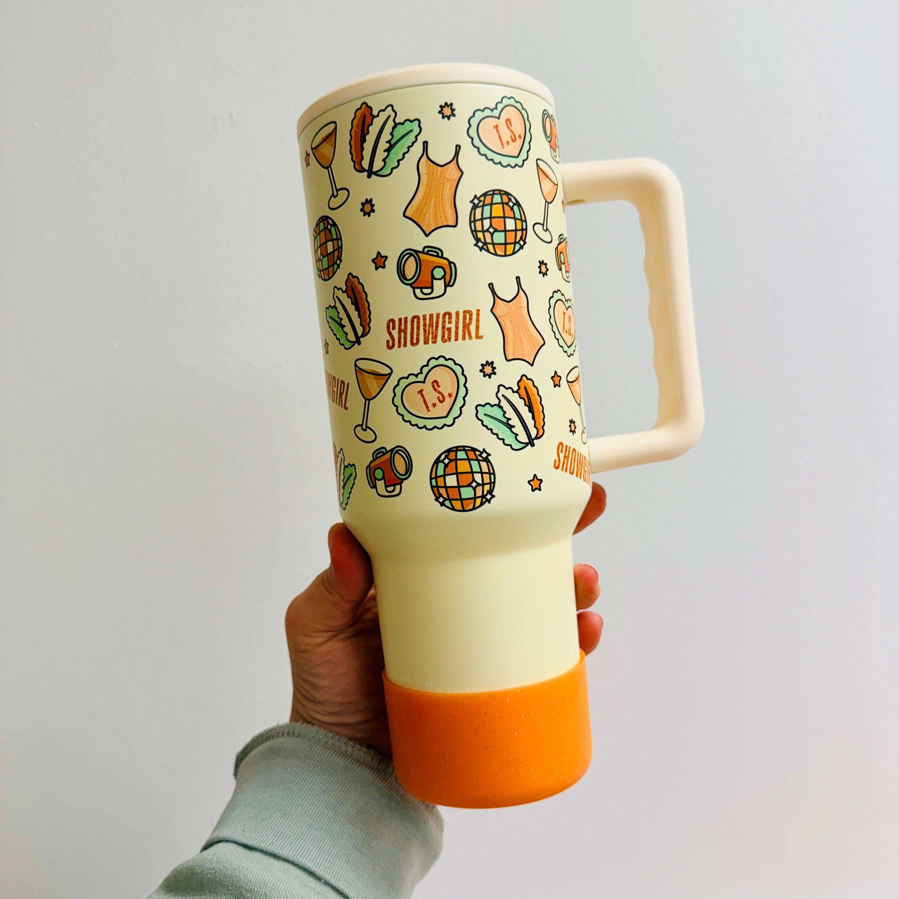 Sonny Rising - Wholesale Insulated Mug/Tumbler - 40oz Tumbler with Lid and Straw, 12th Album Icons2