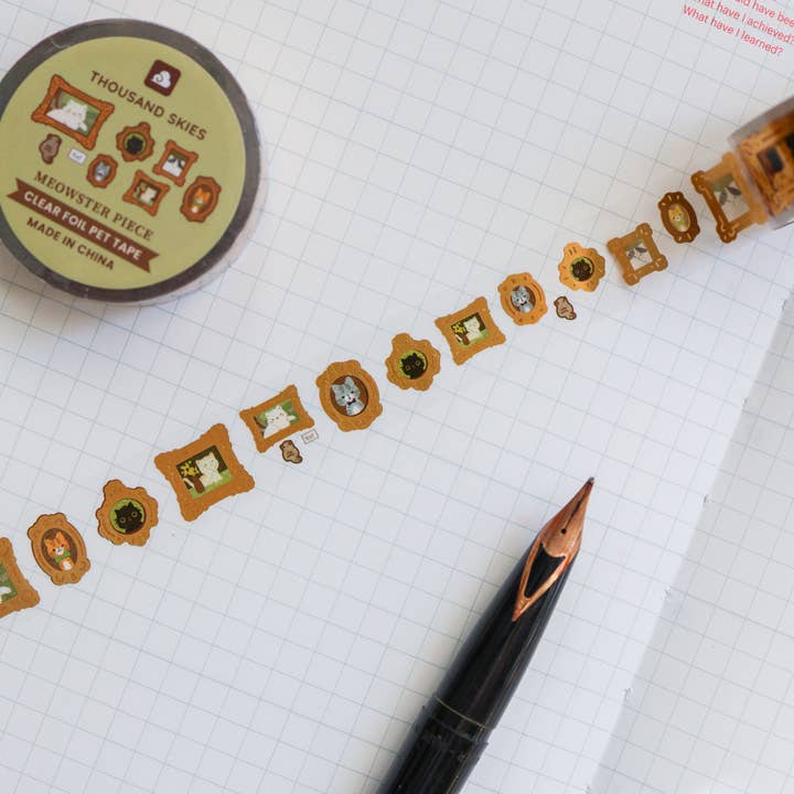 Thousand Skies - Wholesale Tape - PET Tape - (Foil) Meowster Piece5