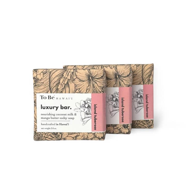 To Be Hawaii - Wholesale Bar Soap - island tuberose luxury bar.2