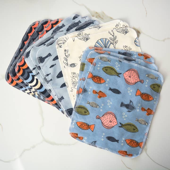 Marley's Monsters – wholesale Paper towels – UNpaper® Towels - Air B 'n' Beach - Case of 62