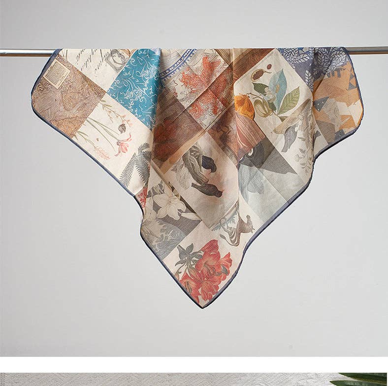 Marayn - Vendita all'ingrosso Sciarpa - Donna - Sciarpa in Misto Seta Leggera Primavera Estate Versatile74