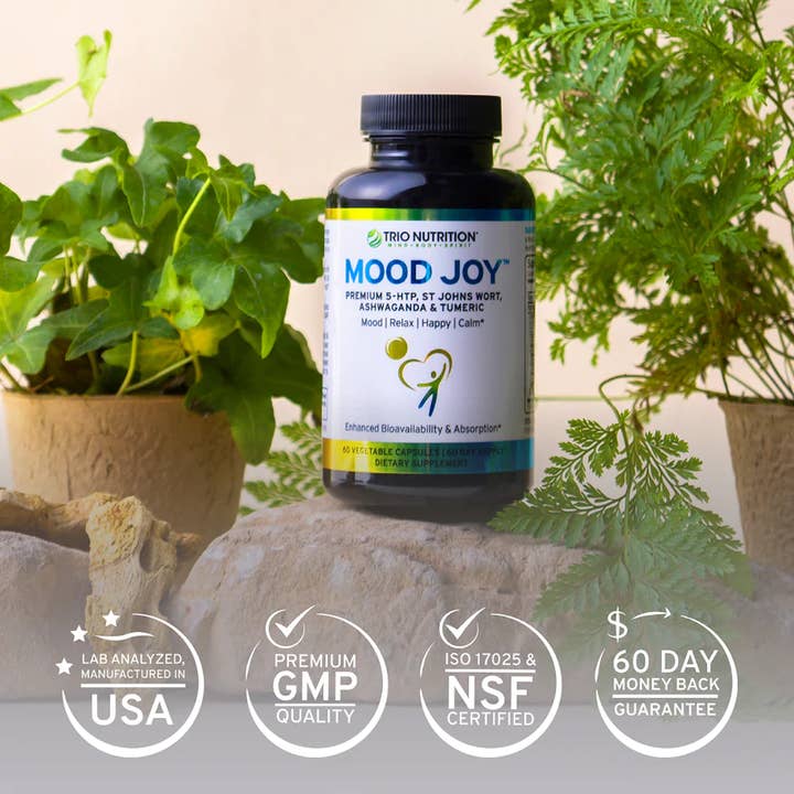 Trio Nutrition - Wholesale Oral Supplement/Vitamin - Happy Positive Mood Pills | Mood Joy