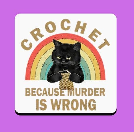 Patches Haberdashery – wholesale Coffee mug – Yarn Themed Coasters6