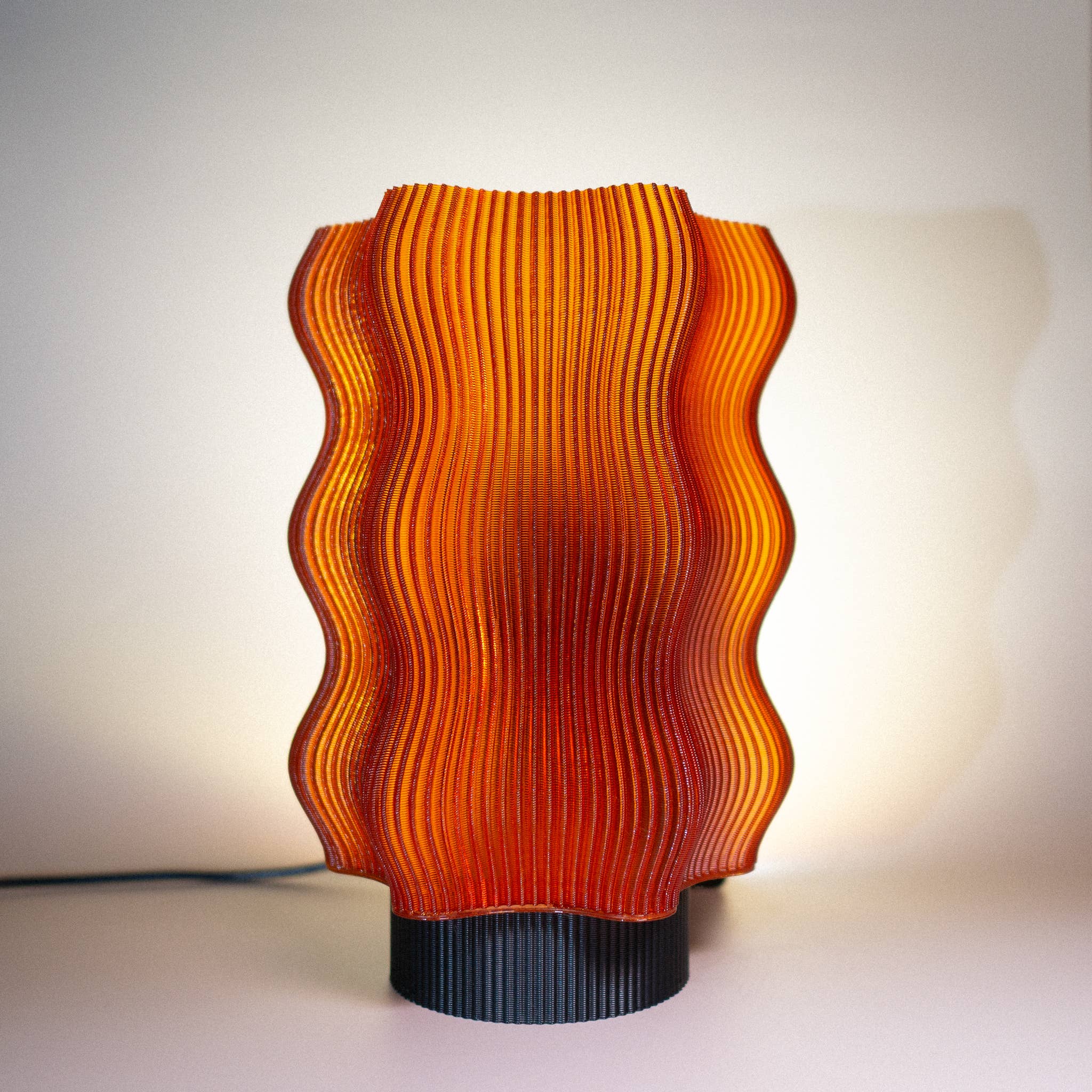 OrijaDesign - Wholesale Accent/Desk Lamp - Reef Table Lamp - Amber1