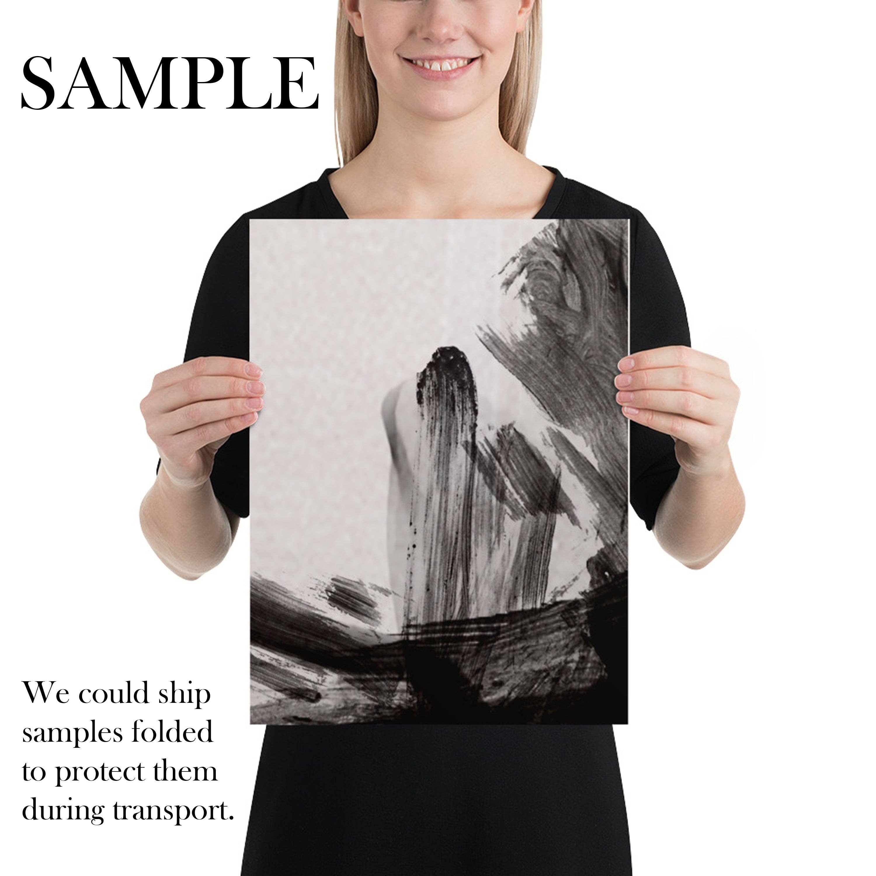 Wallpapers4Beginners - Wholesale Wallpaper - Carta da parati floreale astratta in bianco e nero4