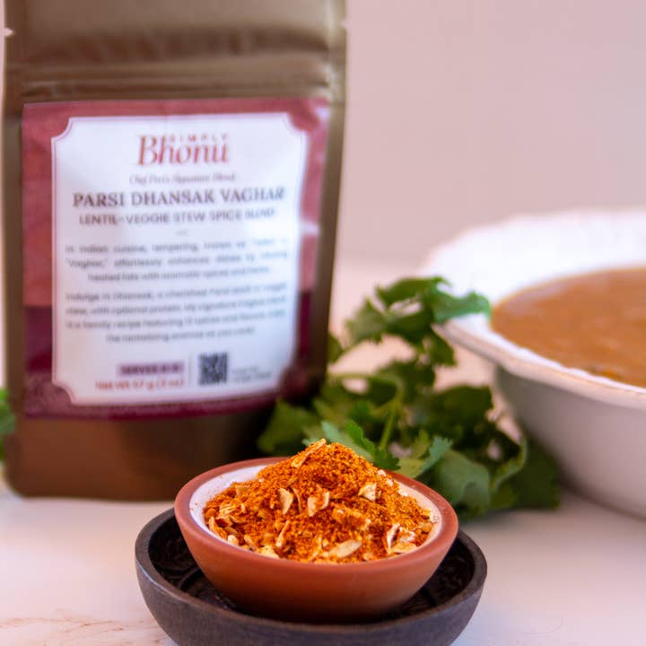 Simply Bhonu - Wholesale Dried Spice Mix - Lentil-Veggie Stew - Parsi Dhansak Spice Blend1
