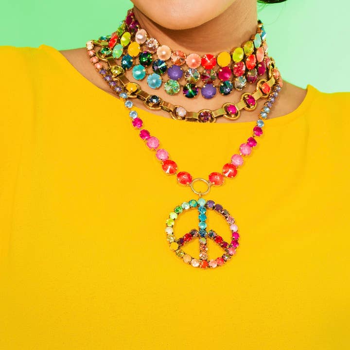 TOVA - Wholesale Link & chain necklace - Link Necklace in Candy Crush5