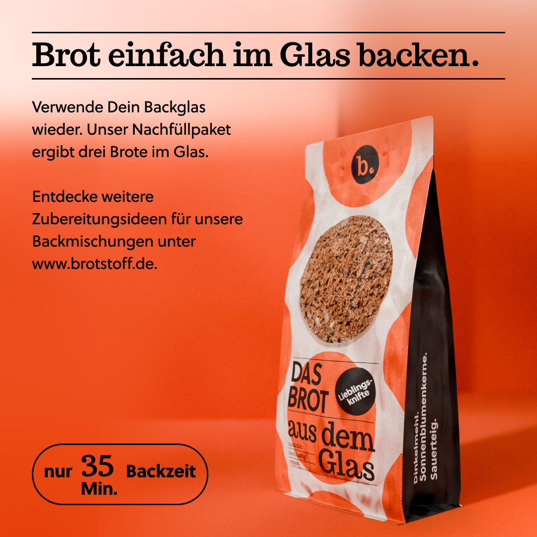 brotstoff – Großhandel Brotbackmischungen – Brotbackmischung im Glas "Lieblingsknifte" 200 g5