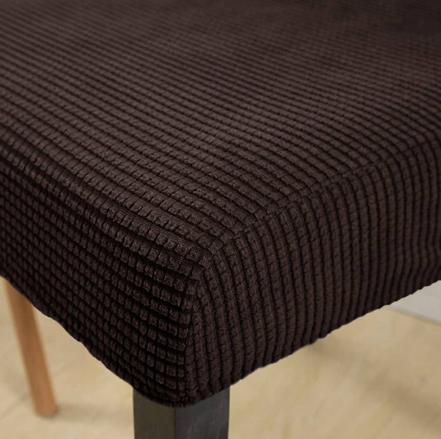 home mart goods - Vente Housses de chaise/canapé - Ensemble de 2 housses extensibles pour chaise de salle à manger, cuisine, bureau21