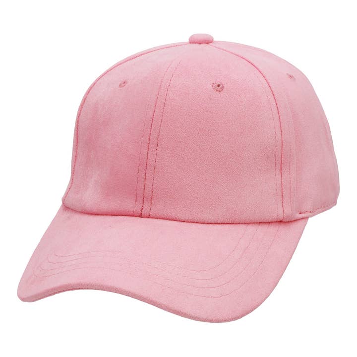 Cap Zone - Wholesale Baseball cap – Unisex - Premium Vegan Suede Strap-back Baseball Cap18