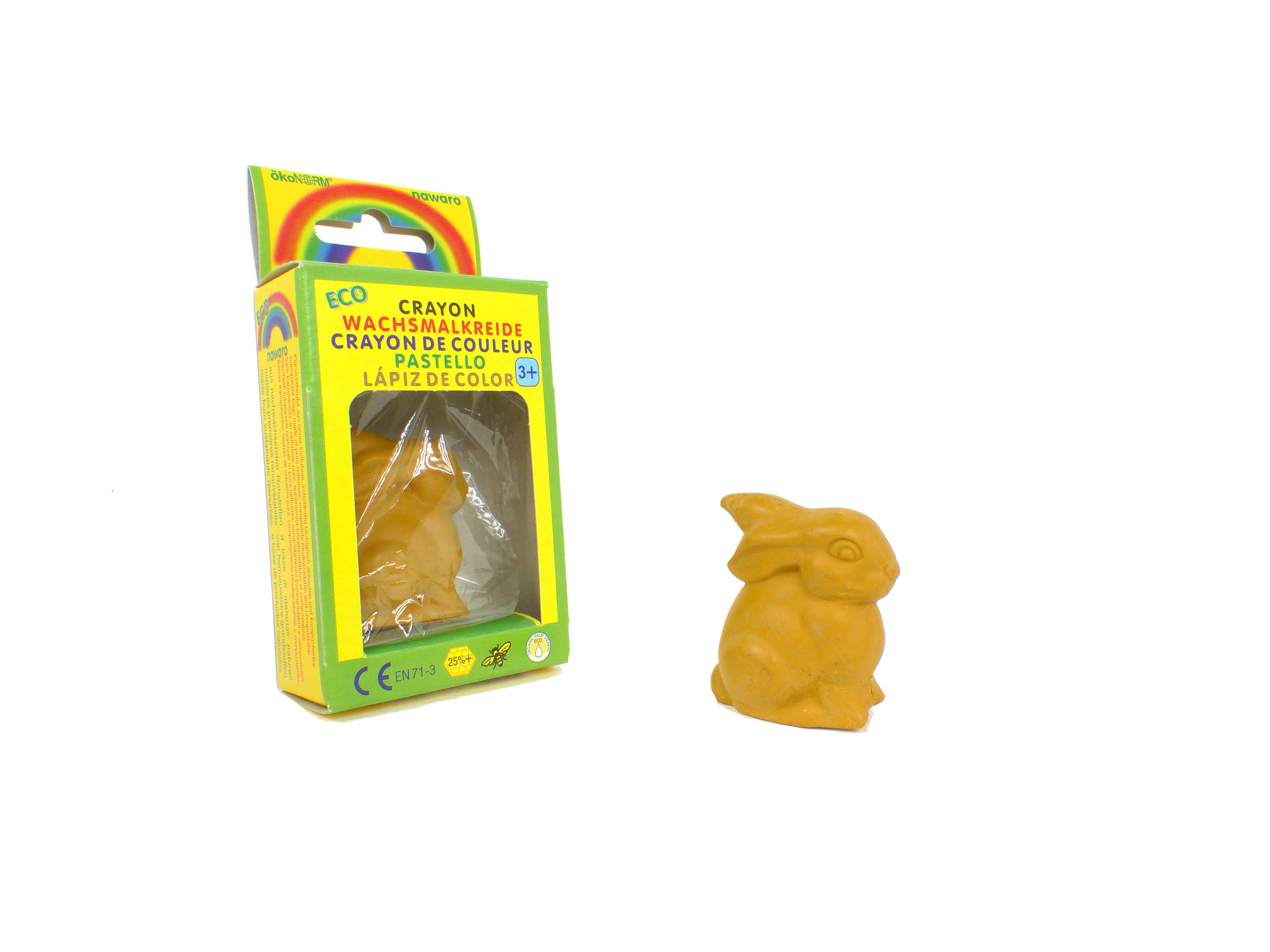 ökoNORM – Großhandel Buntstift – Kind & Baby – Wachsmalfigur "Buni" Nawaro8