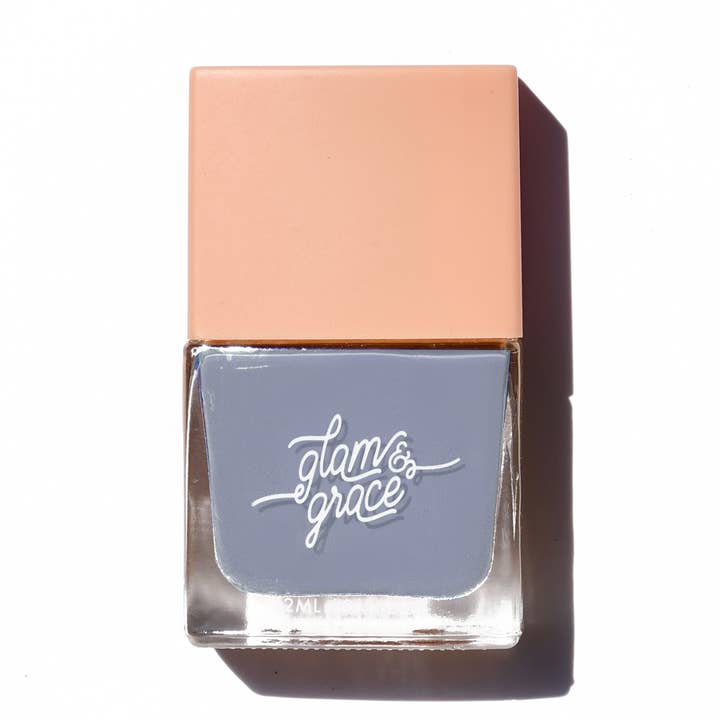 Smalto per unghie atossico - Denim per la vendita all'ingrosso da parte di Glam & Grace