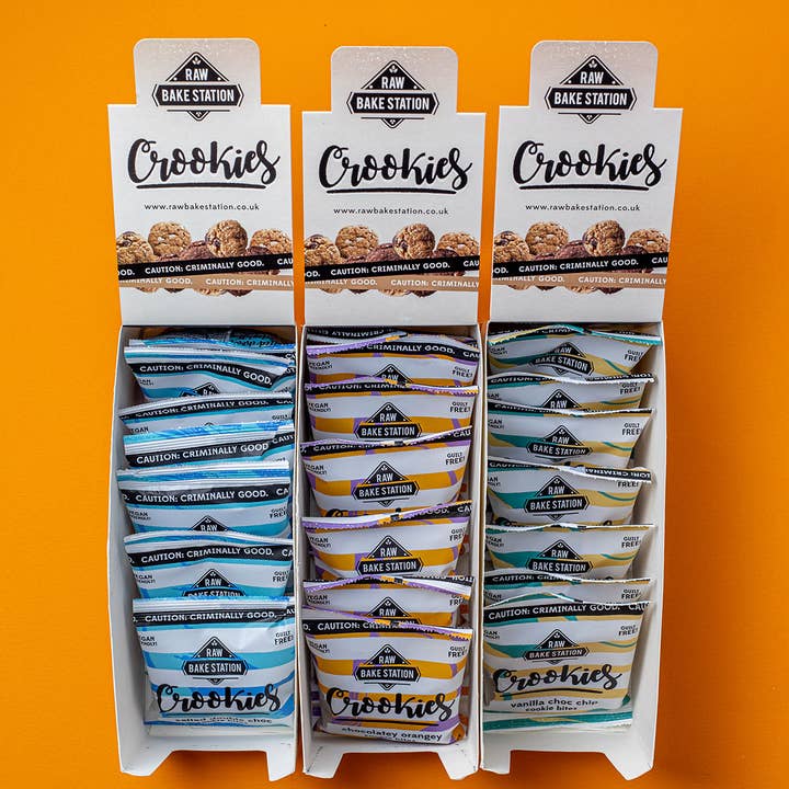 Raw Bake Station - Wholesale Biscuit - Chocolatey & Orangey Crookies3