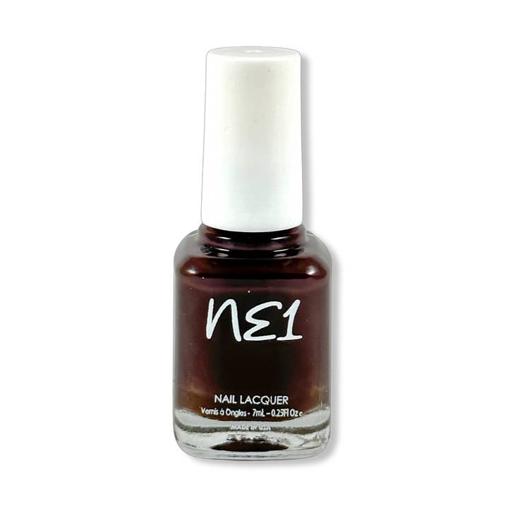 Giddy Up - Dark Brown Nail Polish for wholesale by NE1 Nail Polish