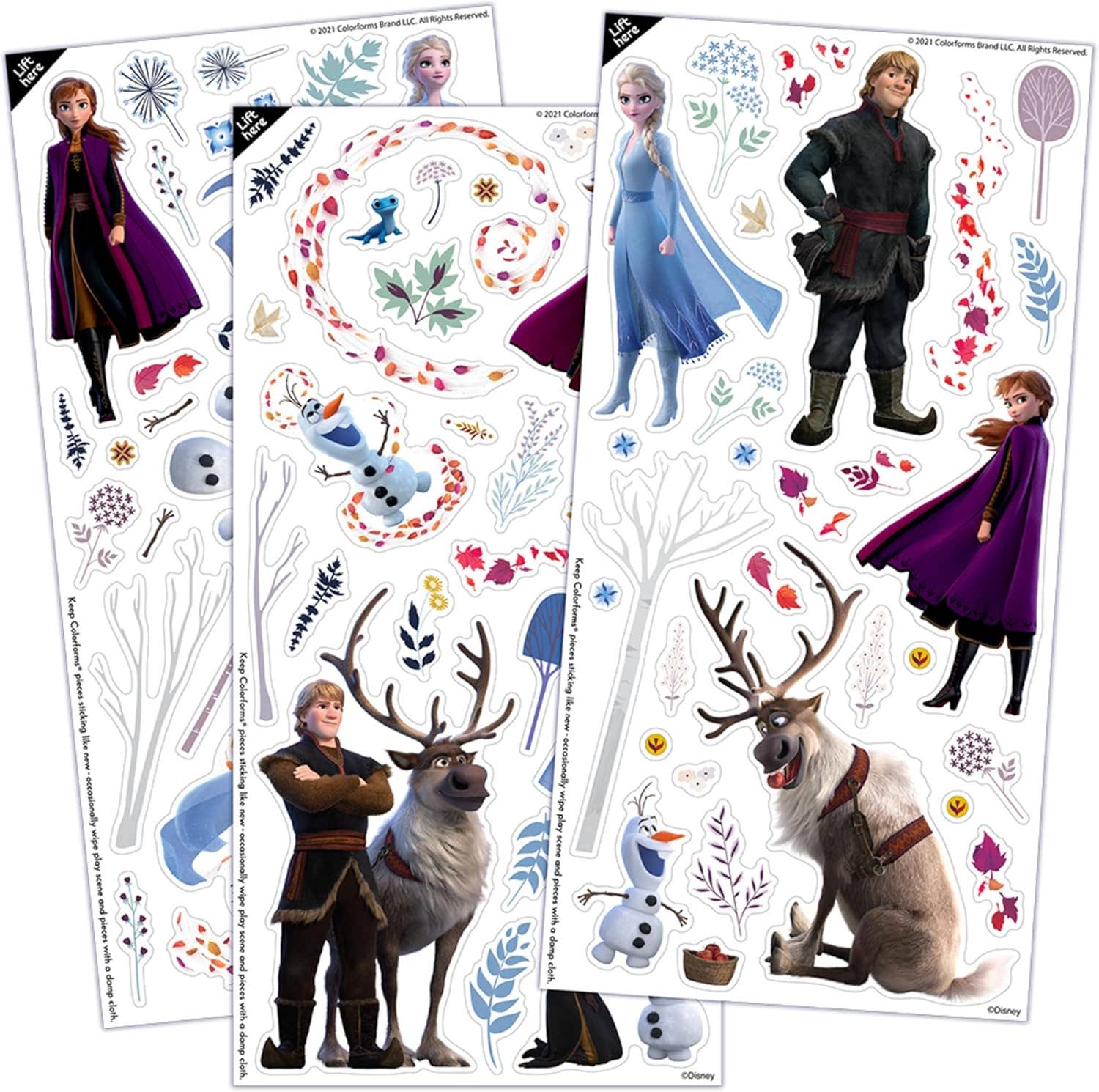 Play Monster - Wholesale Sticker - Kids & Baby - Colorforms Stickers for Kids - Disney Frozen Box Set4