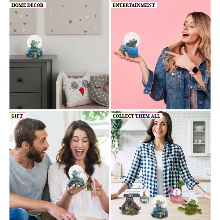 Cota Global - Wholesale Snow Globe - Snowglobe - Sea Turtle Under Sea 65Mm2