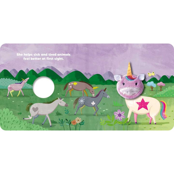 Simon & Schuster - Wholesale Baby & Toddler Book (0-2) - Magical Unicorn: Finger Puppet Book by2