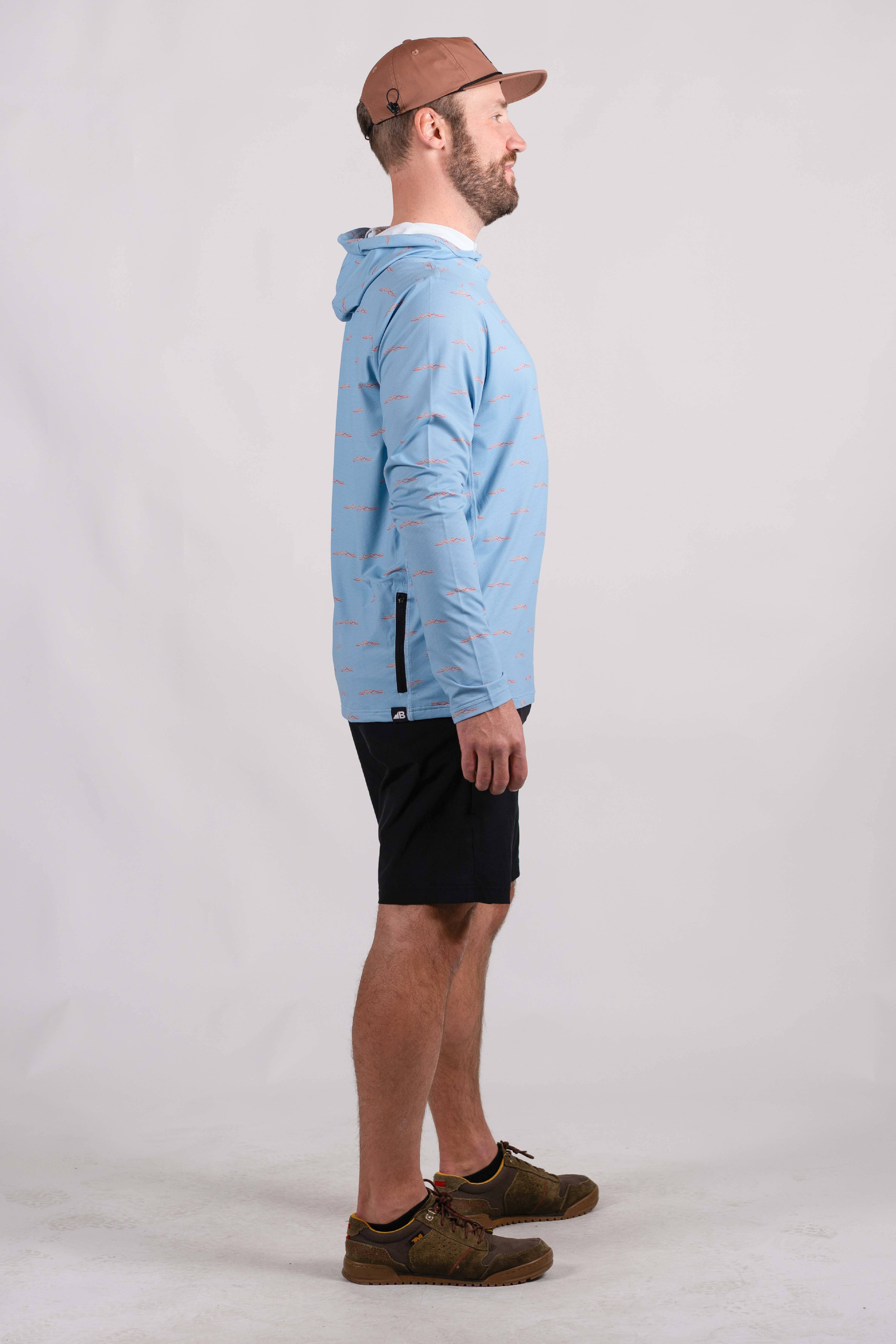 Belong Designs - Wholesale Hoodie - Men's - Men's Ascent UPF50 Sun Hoodie9