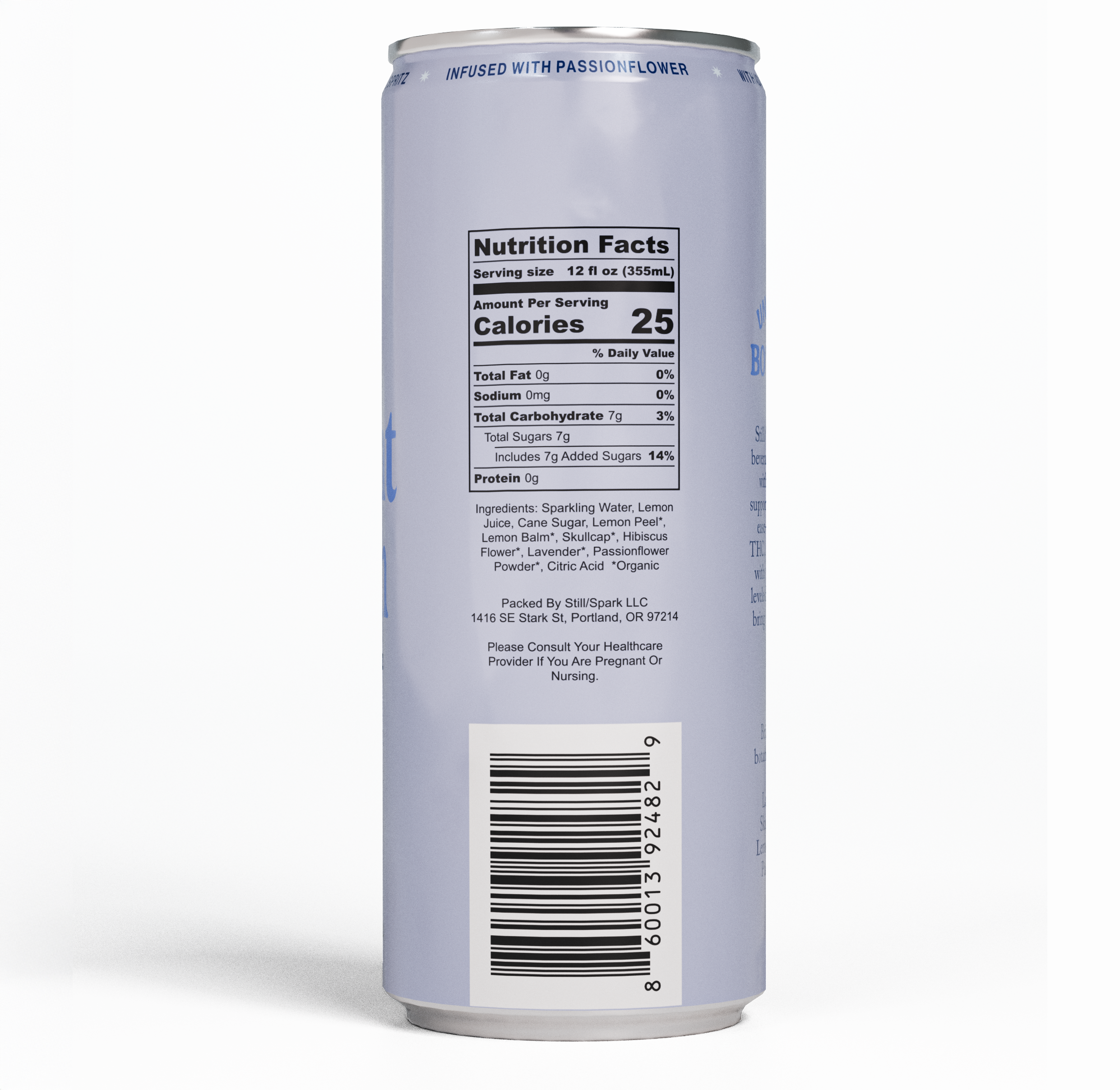 Still/Spark Botanical Mood Spritzes - Wholesale Non-Alcoholic Aperitif/Mocktail - Bright Calm (12-pack)1