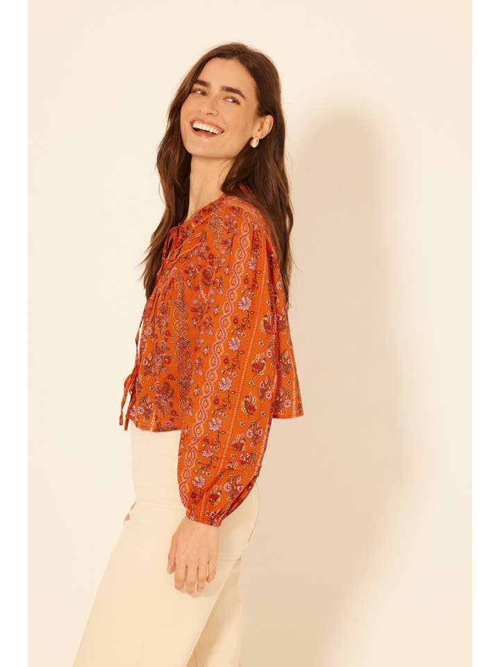 NL Wild Poppy Shira Top for wholesale on Faire3