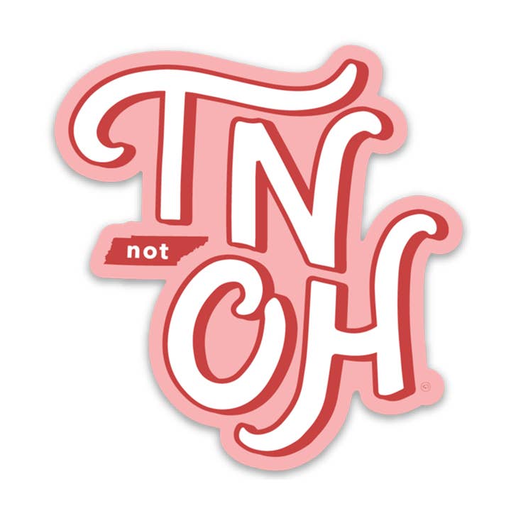 traveldashery - Wholesale Sticker - tn not oh cleveland sticker0