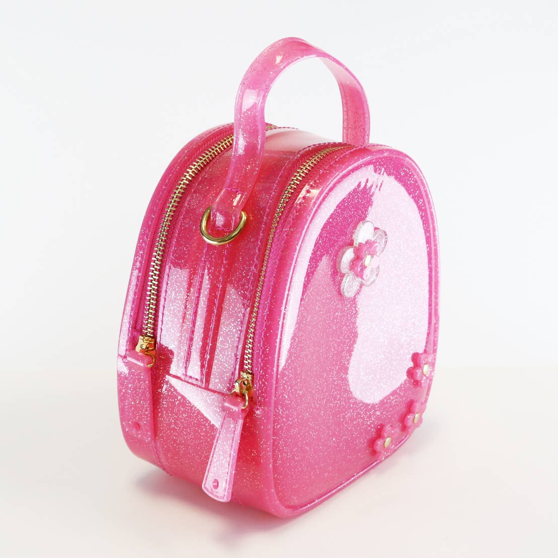 Doe a Dear - Wholesale Crossbody Bag - Kids - P30 B3930F Floral Motifs Jelly Purse5