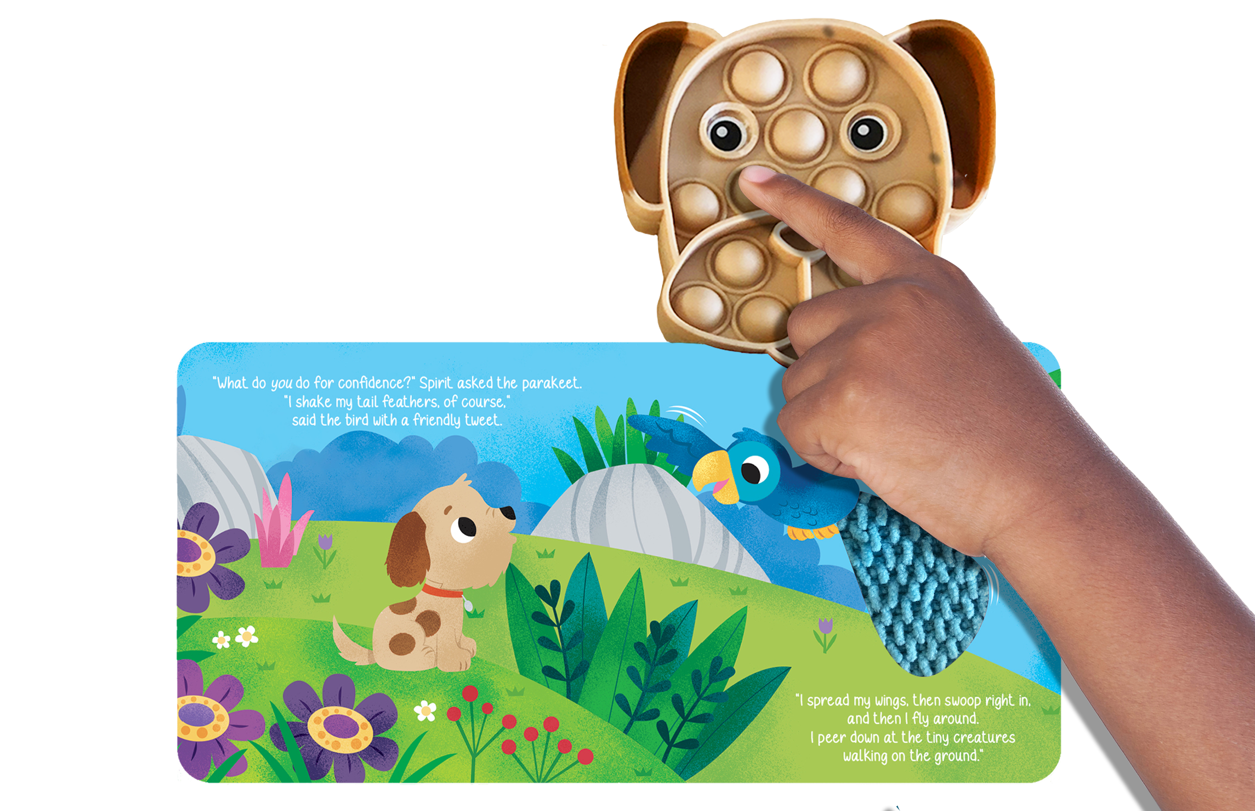 Little Hippo Books - Vente Livre pour enfants de maternelle (de 3 à 5 ans) - Little Puppy, votre fidèle ami sensoriel3