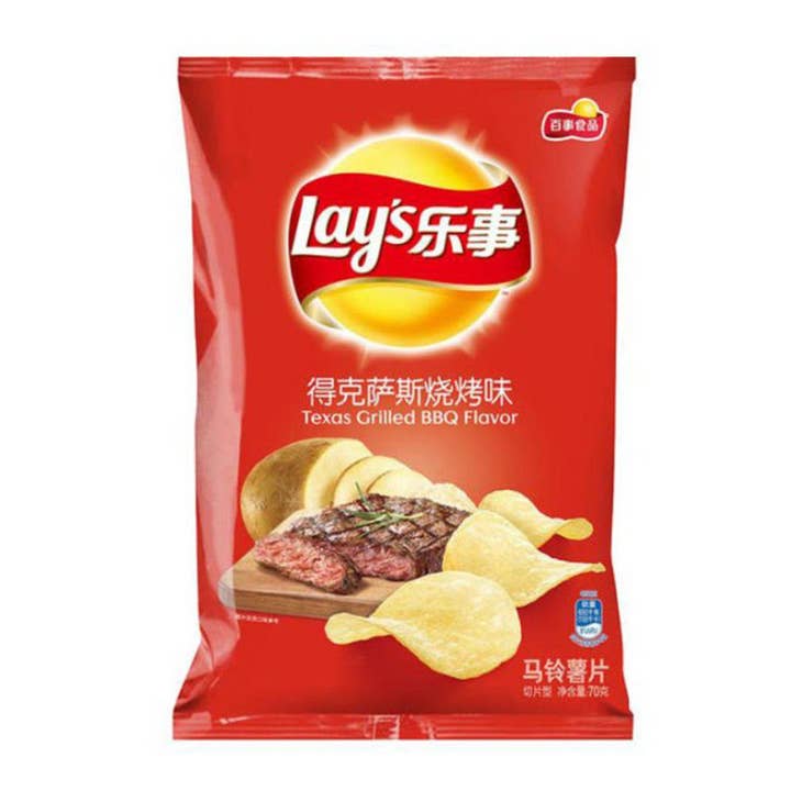Lays Texas BBQ - TAIWAN (22 COUNT) for wholesale by Flavor Distribution