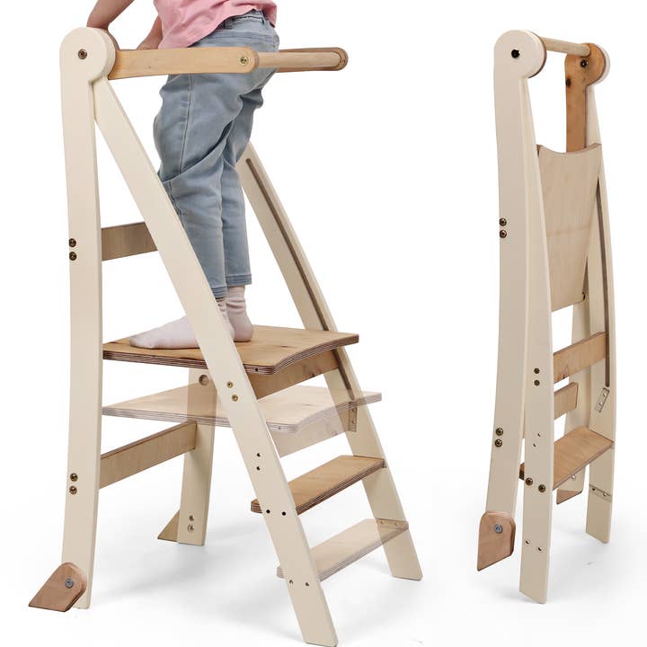 Adjustable Montessori Tower - Kids Step Stool for wholesale by Goodevas