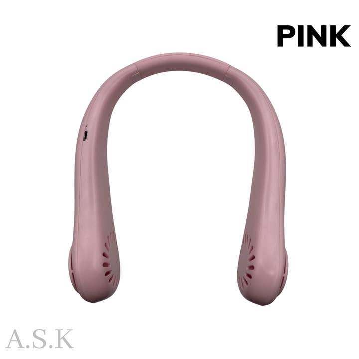 K & S WHOLESALE INC - Wholesale Handheld electric fan - A.S.K Vaneless Neck Fan 54 CT Display1